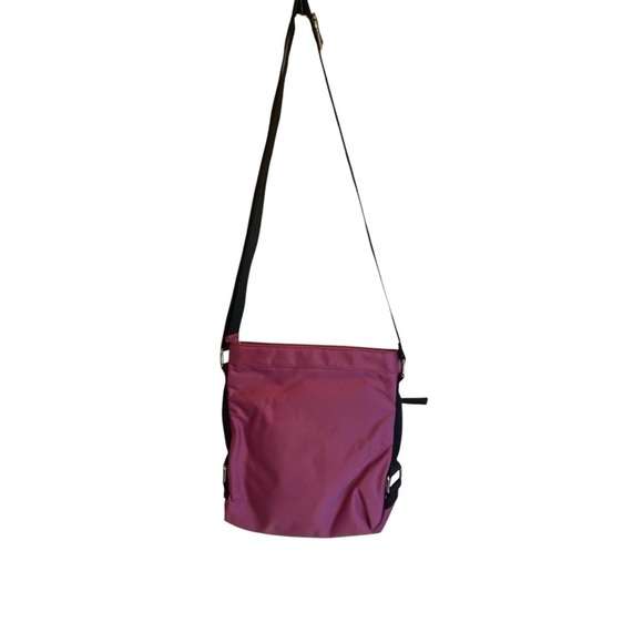VTG U.S. Polo Assn. Fuchsia Pink Crossbody Vacation Lightweight Shoulder Bag - Picture 3 of 7